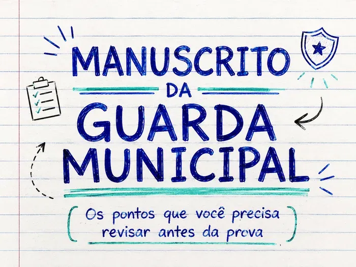 Capa do material Manuscrito da Guarda Municipal